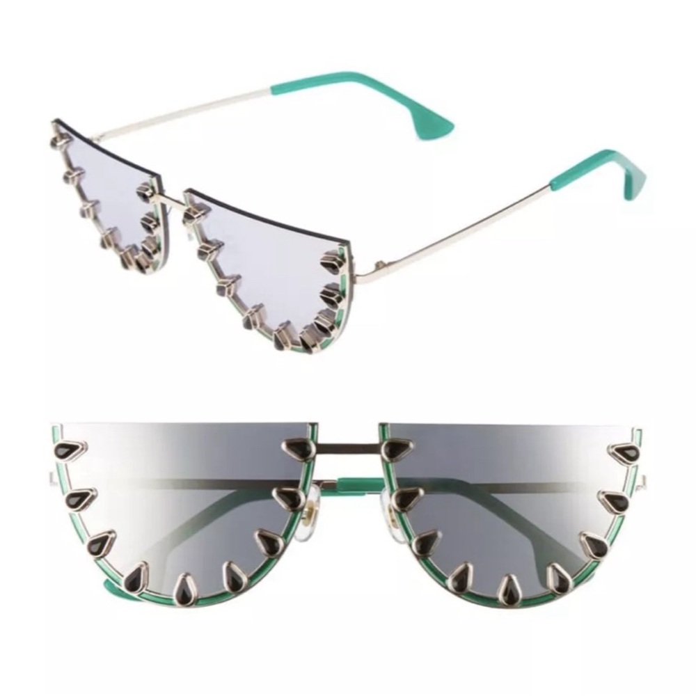 Alice + Olivia/Swarovski Watermelon Sunglasses